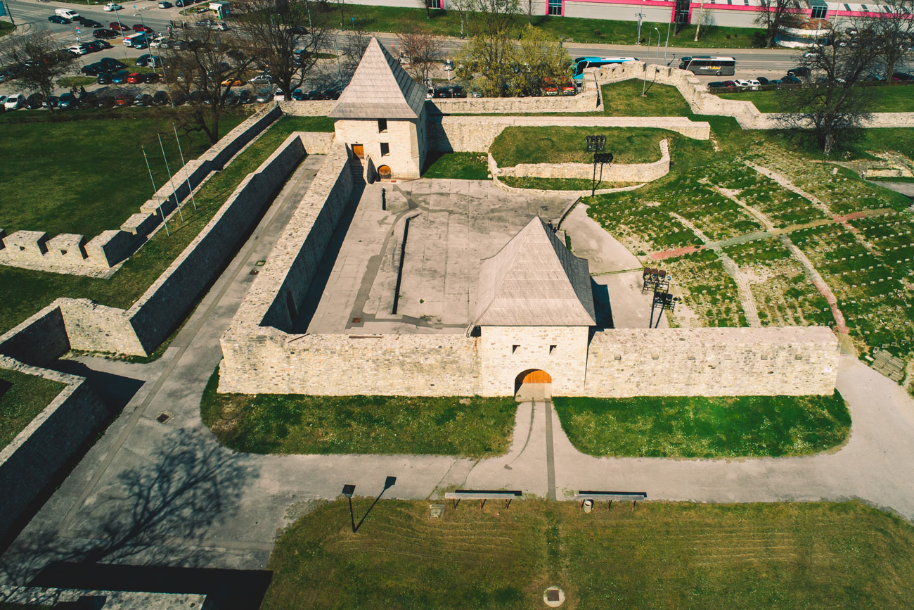 Kastel Fortress in located in the centre of Banja Luka, on a plateau